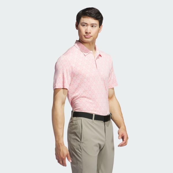 Rose Polo jacquard Ultimate365 Tour HEAT.RDY
