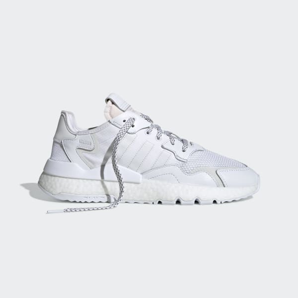 adidas Nite Jogger Shoes - White 