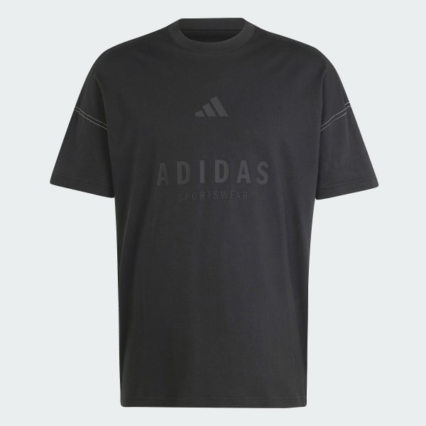 Black ALL SZN Graphic Tee
