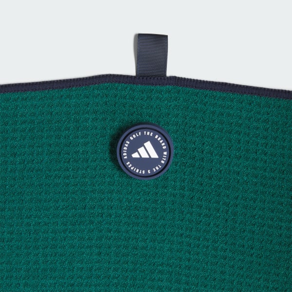 Green MAGNETIC MICROFIBER PLAYERS CART TOWEL