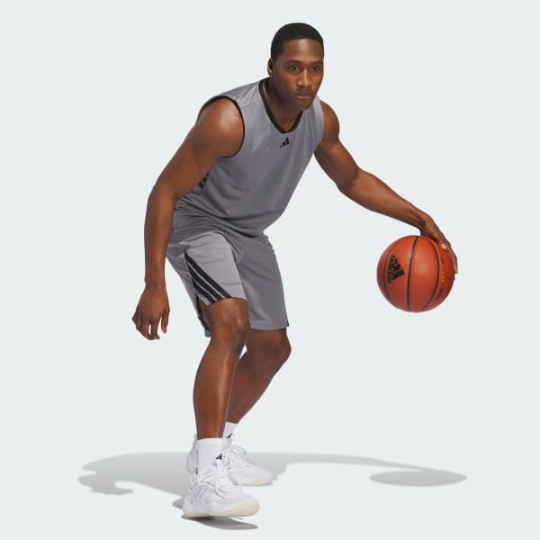 Gris Polera sin mangas adidas Basketball Legends
