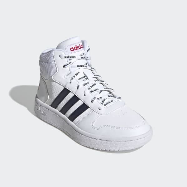 adidas Hoops Mid 2.0 Shoes - White | adidas US