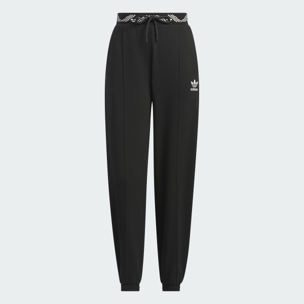 Womens black adidas sweatpants deals
