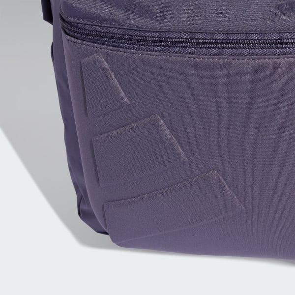 Purple Essentials Embossed Logo Backpack