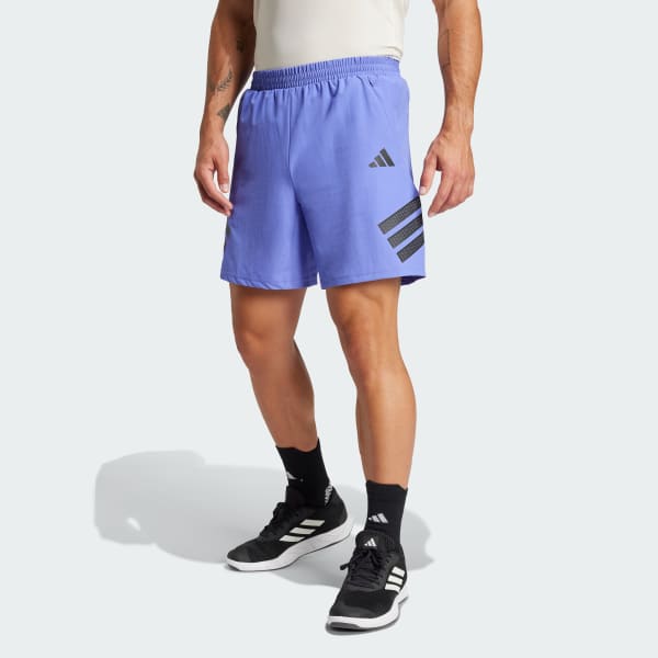 Blue Icon 3-Stripes Shorts