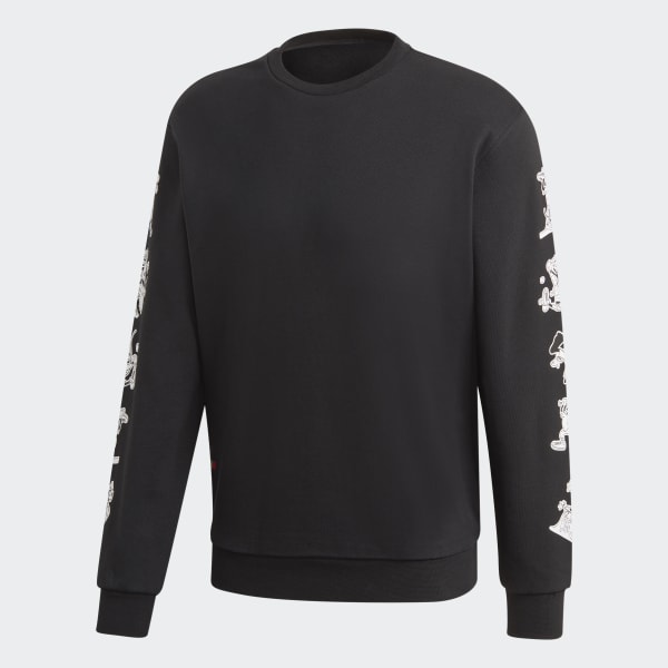 adidas Goofy Crew Sweatshirt Black adidas Philippines