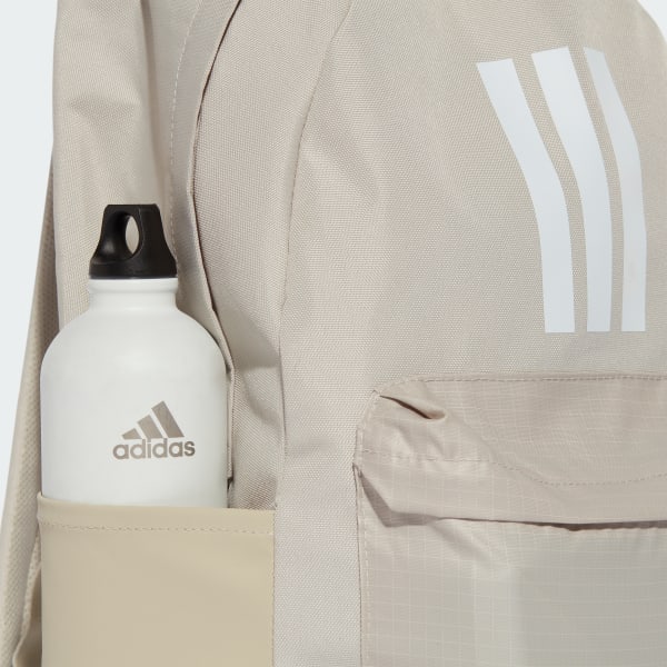 adidas Classic Back-to-School 3-Stripes Backpack Beige adidas