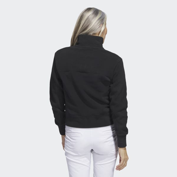 Black Full-Zip Fleece Jacket