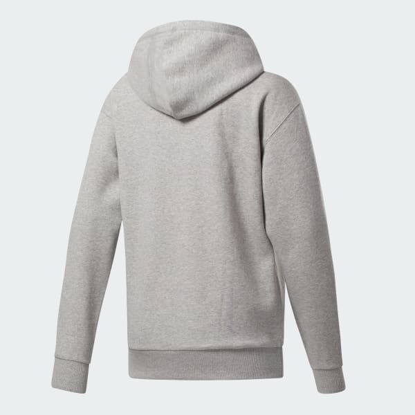 adidas Fleece Hoodie - Grey | Free Shipping with adiClub | adidas
