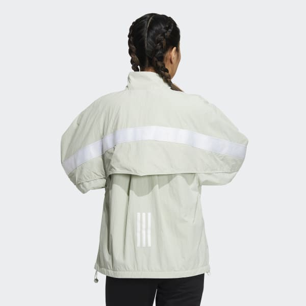 Green 워딩 루즈 핏 우븐 재킷 P1797