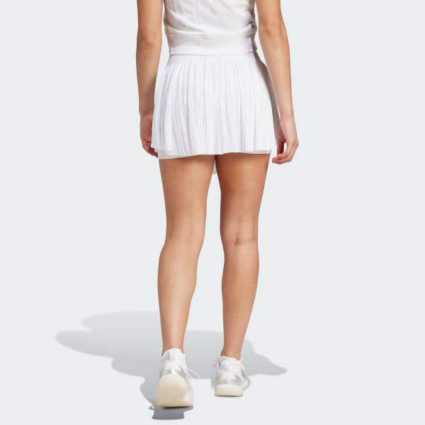 adidas Pro Pleated AEROREADY Tennisrock WeiB adidas Deutschland