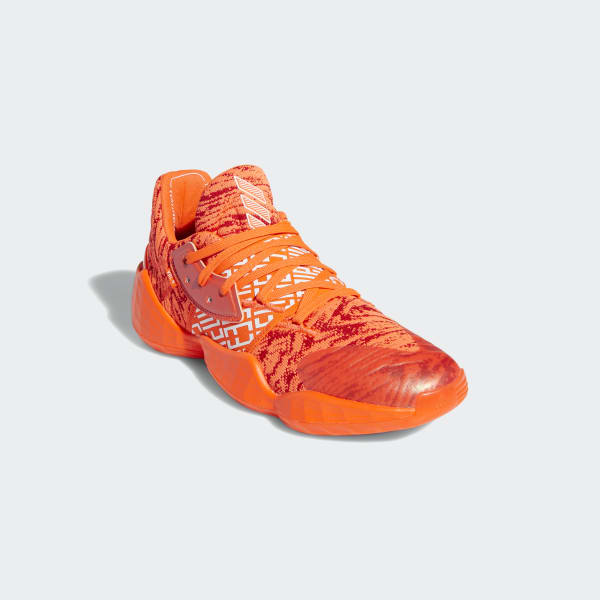 james harden red and white shoes
