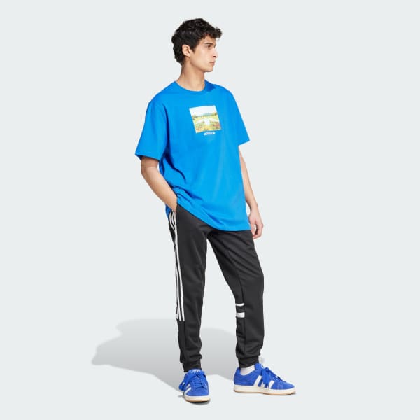 Azul Camiseta Day Graphic