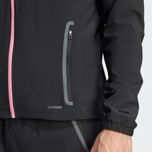 adidas Juventus Tiro 25 Competition Vis Tech Travel Jacket - Black