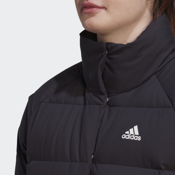 Black Helionic Relaxed Down Jacket