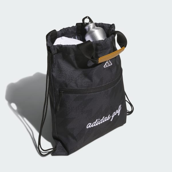 ブラック ユニセックス グラフィック シュー ナップサック