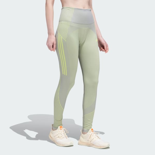 Gris Mallas 7/8 sin Costuras Branded Corte Alto