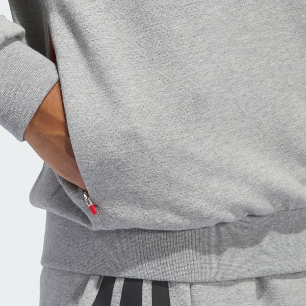 adidas バスケットボールフーディスペーサーパーカーXLサイズ グレージュ adidas パーカー BASKETBALL SPACER HOODY（アディダス