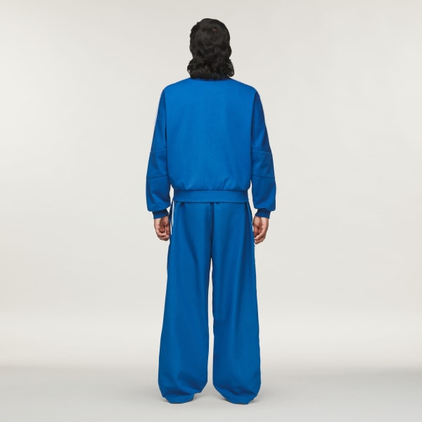 Blue Chavarria Knit Track Jacket