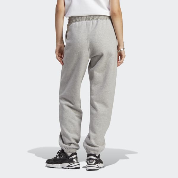 Grey and pink adidas joggers outlet