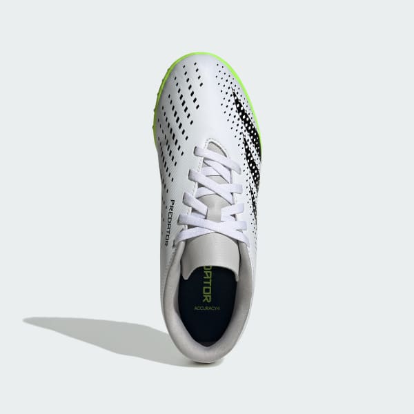 Blanco Botines Predator Accuracy.4 Pasto Sintético