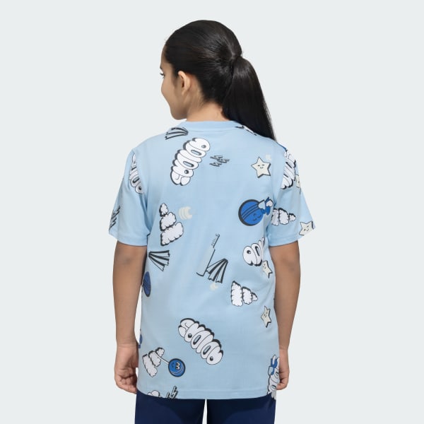 Blue Cricket AOP Tee