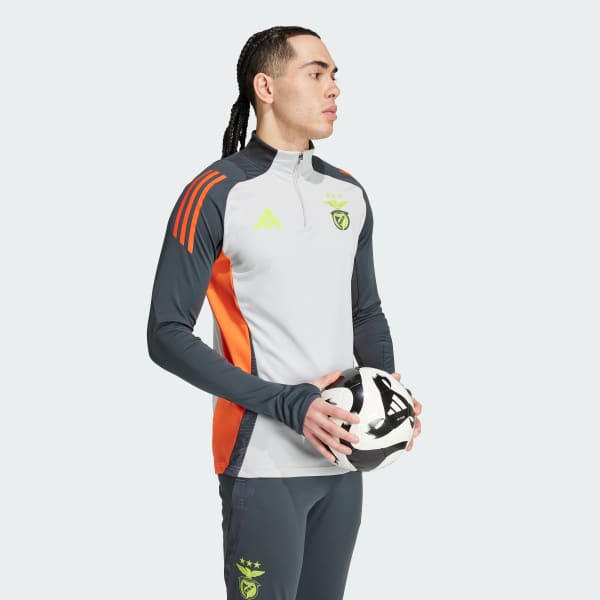 Grey Benfica Tiro 24 Competition Training Top