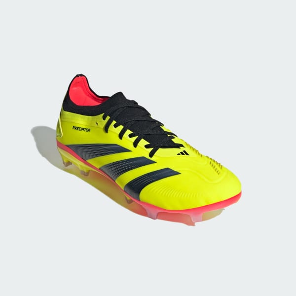 Gul Predator 24 Pro Firm Ground Fotballsko