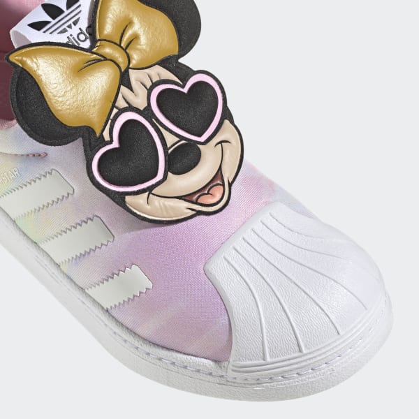 Roze adidas x Disney Superstar 360 Schoenen LPT92