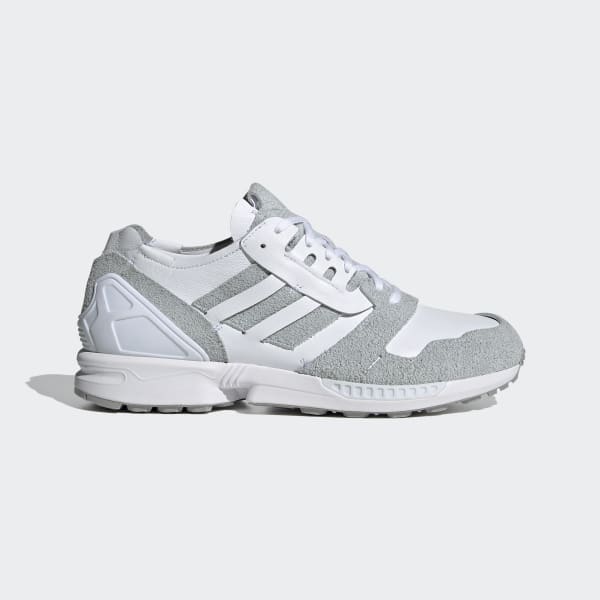 White ZX 8000 Minimalist Icons Shoes LDP73