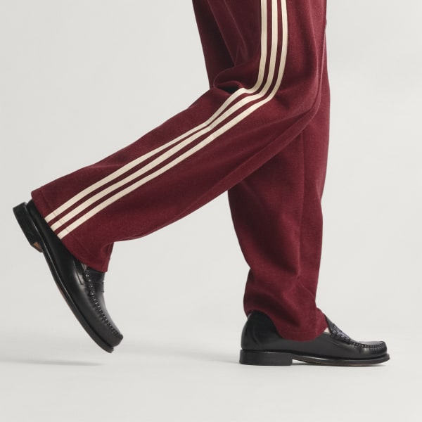 【美品】adidas トラックパンツ　バーガンディ アディダス プレミアム トラック パンツ - バーガンディ