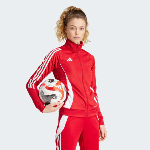 Red Tiro 24 Training Jacket