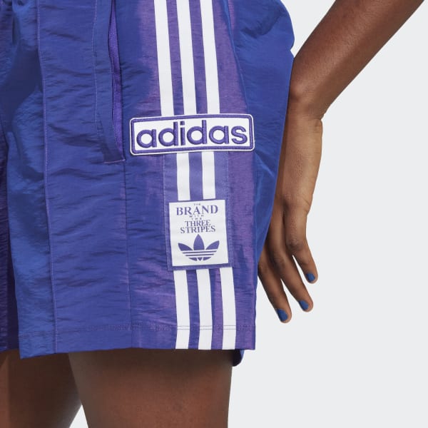 adidas Originals cargo shorts in purple