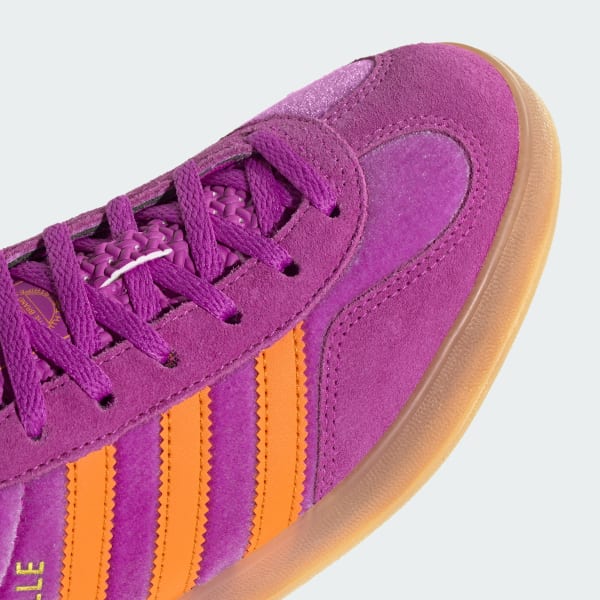 スニーカー adidas Gazelle Indoor Orange Violet adidas Gazelle Indoor Shoes - Purple | Free Shipping with