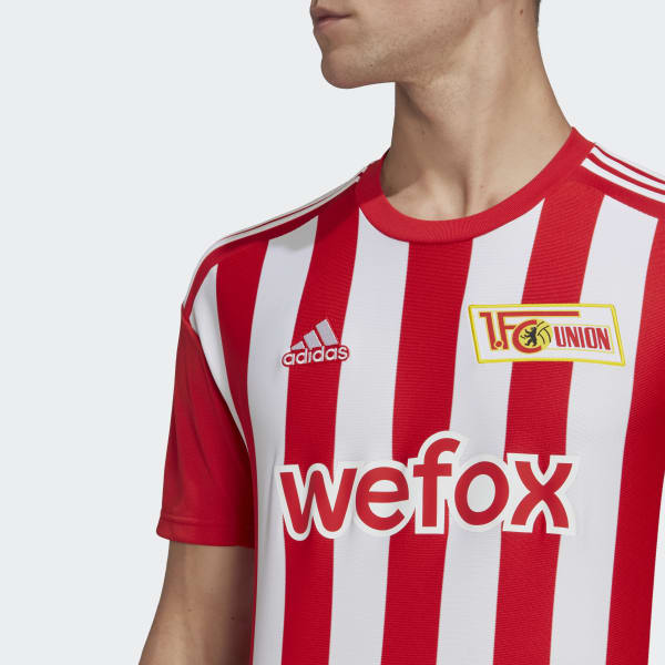cervená 1. FC Union Berlin 22/23 Home Jersey HPQ05