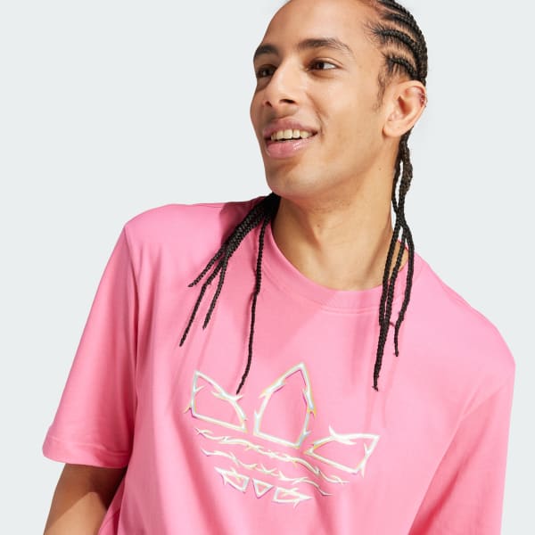 Adidas pride pink top