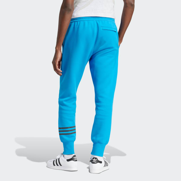 adidas Street Neuclassics Cuffed Sweat Tracksuit Bottoms - Blue | adidas UK