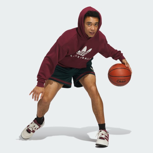 Granate Sudadera con gorro Originals Basketball