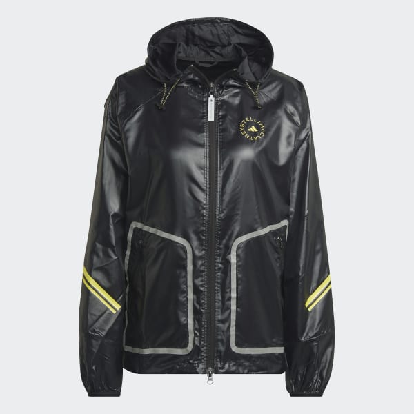 Schwarz adidas by Stella McCartney TruePace Running Jacket SD421