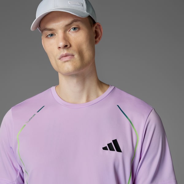 สีม่วง เสื้อยืด Tech Apparel