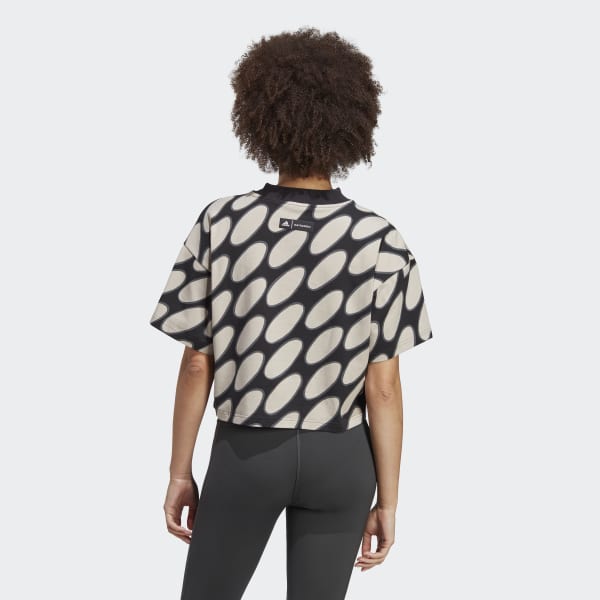 Brown Marimekko Future Icons 3-Stripes Tee