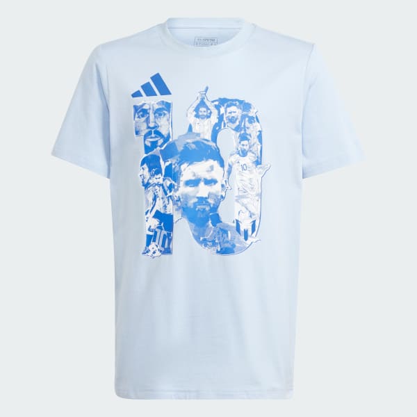 adidas Messi Football Graphic Ti ort Mavi adidas Turkiye