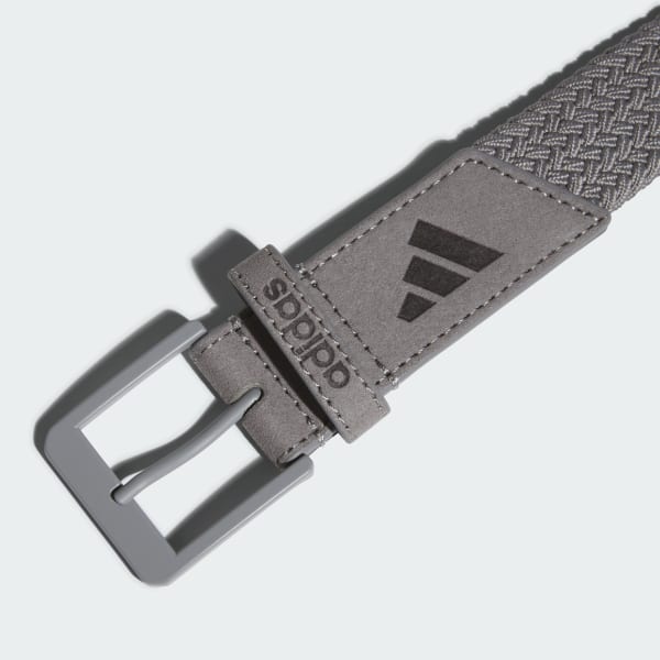 Grey BRAIDED STRETCH BELT