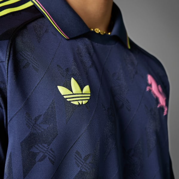 ■adidas■ Juventus Long Sleeve Jersey Navy IT3851 adidas Juventus Lifestyler Soccer Jersey Legend Ink Asia-Fit