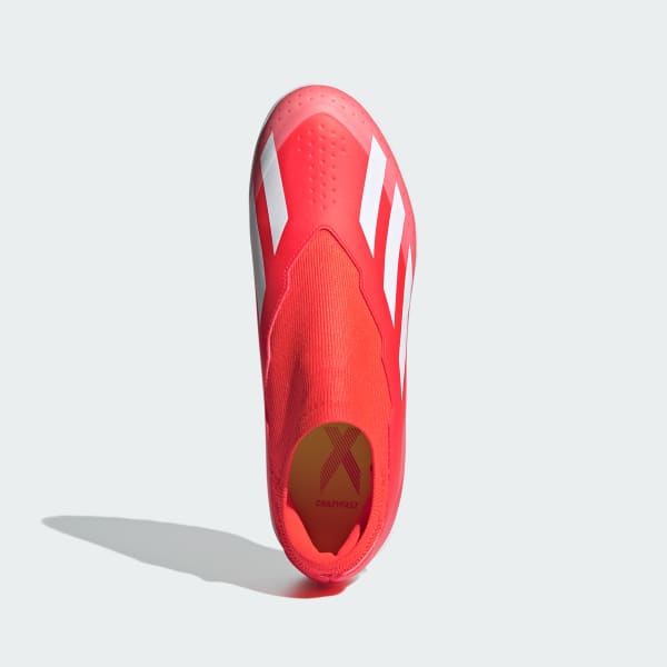 Rojo Guayos X Crazyfast League Sin Cordones Pasto Sintético