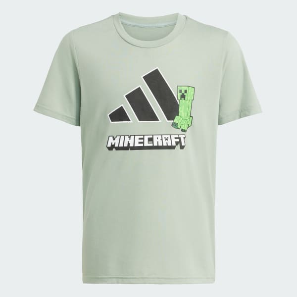 mau-xanh-la ÁO THUN TẬP LUYỆN ADIDAS MINECRAFT