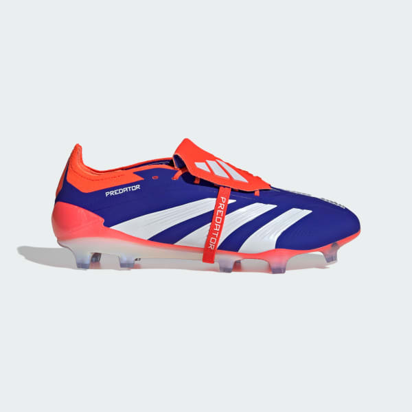 Chuteira Predator Elite Fold-Over Tongue Campo - Azul adidas
