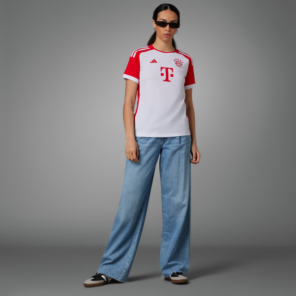 Blanco Camiseta primera equipación FC Bayern 23/24