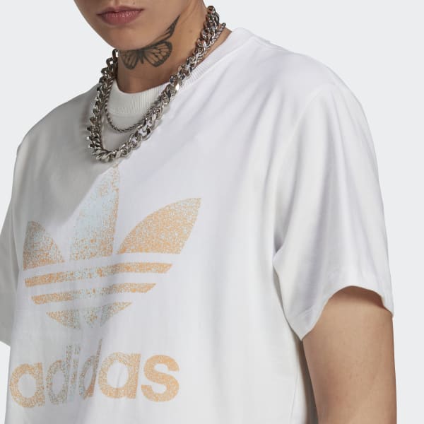 Branco T-shirt Trefoil WR550