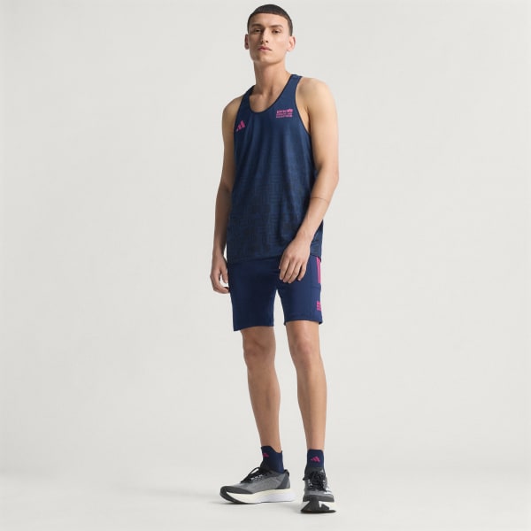 Azul Camiseta con estampado integral BMW Berlin-Marathon 2025